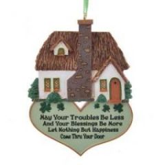 IRISH HOME BLESSING ORNAMENT